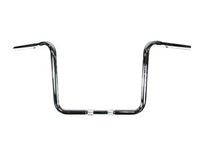HARLEY 14 inch Wide Body Ape Hanger Handlebar with Indents Fits 0-  Custom, application