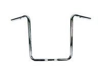 HARLEY 17 inch Wide Body Ape Hanger Handlebar with Indents Fits 0-  Custom, application