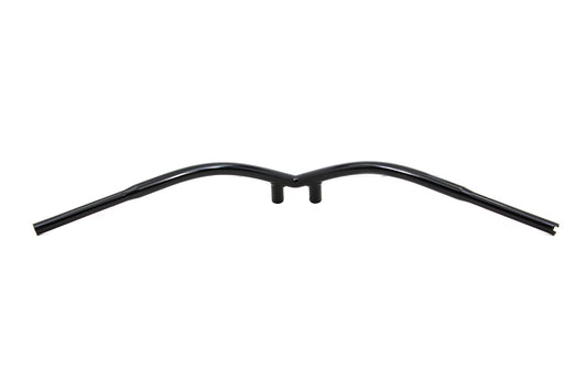 HARLEY V-Bar Handlebar with Indents fits 1982-1984 FL,  1982-1984 FX,  1982-UP XL,  1986-2017 FLST,  1984-2017 FXST,  1982-1994 FXR,  1982-1994 FXR,  1991-UP FLT,