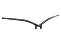 HARLEY V-Bar Handlebar with Indents fits 1982-1984 FL,  1982-1984 FX,  1982-UP XL,  1986-2017 FLST,  1984-2017 FXST,  1982-1994 FXR,  1982-1994 FXR,  1991-UP FLT,