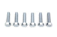 HARLEY Flanders Handlebar Riser Hex Bolt Kit fits 1936-1948 UL,  1936-1942 EL,  1941-1948 FL,  1936-1957 G,  1936-1952 W,