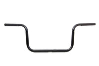 HARLEY 9-1/4 inch Replica Handlebars Black fits 2008-2013 FLT,