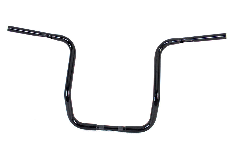 HARLEY 16 inch Bagger Handlebar with Indents Black fits 1982-1984 FL,  1982-1984 FX,  1982-UP XL,  1986-2017 FLST,  1984-2017 FXST,  1982-1984 FXR,  1982-1984 FXR,  1991-2017 FXD,  1982-2007 FLT,  1982-2007 FLT,