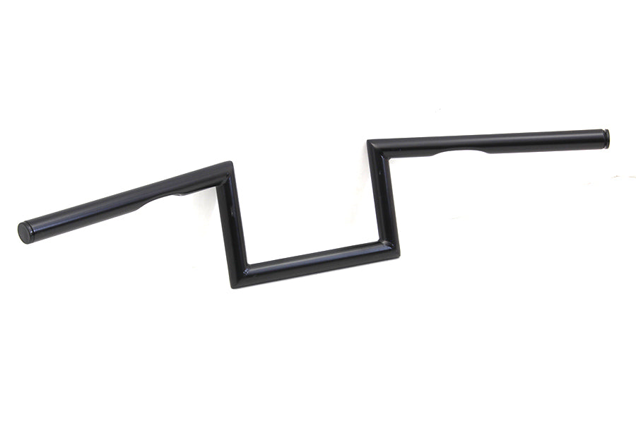 HARLEY 5-1/2 inch Z Handlebar with Indents Black Fits 1982-1984 FL,   1982-1984 FX,   1982-UP XL,