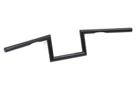 HARLEY 5-1/2 inch Z Handlebar with Indents Black Fits 1982-1984 FL,   1982-1984 FX,   1982-UP XL,