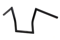 HARLEY 11 inch Lazy Z Handlebar Black fits 1982-1984 FL,  1982-1984 FX,  1982-UP XL,  1986-2017 FLST,  1984-2017 FXST,  1982-1984 FXR,  1985-1994 FXR,  1991-2017 FXD,  1982-1984 FLT,  1985-2007 FLT,