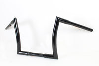 HARLEY 12 inch Z Handlebar without Indents Black fits 1984-2017 FXST,  1986-2017 FLST,