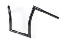 HARLEY 14 inch Z Handlebar without Indents Black Fits 1984-2017 FXST,   1986-2017 FLST,