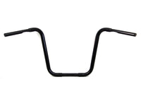 HARLEY 16 inch Buffalo Ape Hanger Handlebar with Indents Black fits 1982-1984 FL,  1982-1984 FX,  1982-UP XL,  1986-2017 FLST,  1984-2017 FXST,  1982-1994 FXR,  1982-1994 FXR,  1991-2017 FXD,  1982-2007 FLT,  1982-2007 FLT,