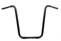 HARLEY 20 inch Buffalo Ape Hanger Handlebar with Indents Black fits 1982-1984 FL,  1982-1984 FX,  1982-UP XL,  1986-2017 FLST,  1984-2017 FXST,  1982-1994 FXR,  1982-1994 FXR,  1991-2017 FXD,  1982-2007 FLT,  1982-2007 FLT,