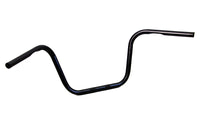 HARLEY 10 inch Black Ape Hanger Handlebar with Indents fits 1982-1984 FL,  1982-UP FX,  1982-UP XL,  1982-UP FX,  1982-UP FLT,  1982-UP FLT,