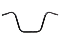 HARLEY 12 inch Ape Hanger Handlebars with Indents Black fits 1982-1984 FL,  1982-1984 FX,  1982-UP XL,  1986-2017 FLST,  1984-2017 FXST,  1982-1994 FXR,  1982-1994 FXR,  1991-2017 FXD,  1982-2007 FLT,  1982-2007 FLT,