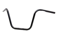 HARLEY 12 inch Ape Hanger Handlebars with Indents Black fits 1982-1984 FL,  1982-1984 FX,  1982-UP XL,  1986-2017 FLST,  1984-2017 FXST,  1982-1994 FXR,  1982-1994 FXR,  1991-2017 FXD,  1982-2007 FLT,  1982-2007 FLT,