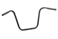 HARLEY 14 inch Ape Hanger Handlebar with Indents Black fits 1982-1984 FL,  1982-1984 FX,  1982-UP XL,  1986-2017 FLST,  1984-2017 FXST,  1982-1994 FXR,  1982-1994 FXR,  1991-2017 FXD,  1982-2007 FLT,  1982-2007 FLT,