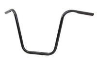 HARLEY 16 inch Ape Hanger Handlebar with Indents Gloss Black fits 1982-1984 FL,  1982-1984 FX,  1982-UP XL,  1984-2017 FXST,  1986-2017 FLST,  1982-1994 FXR,  1982-1994 FXR,  1991-2017 FXD,  1982-2007 FLT,  1982-2007 FLT,