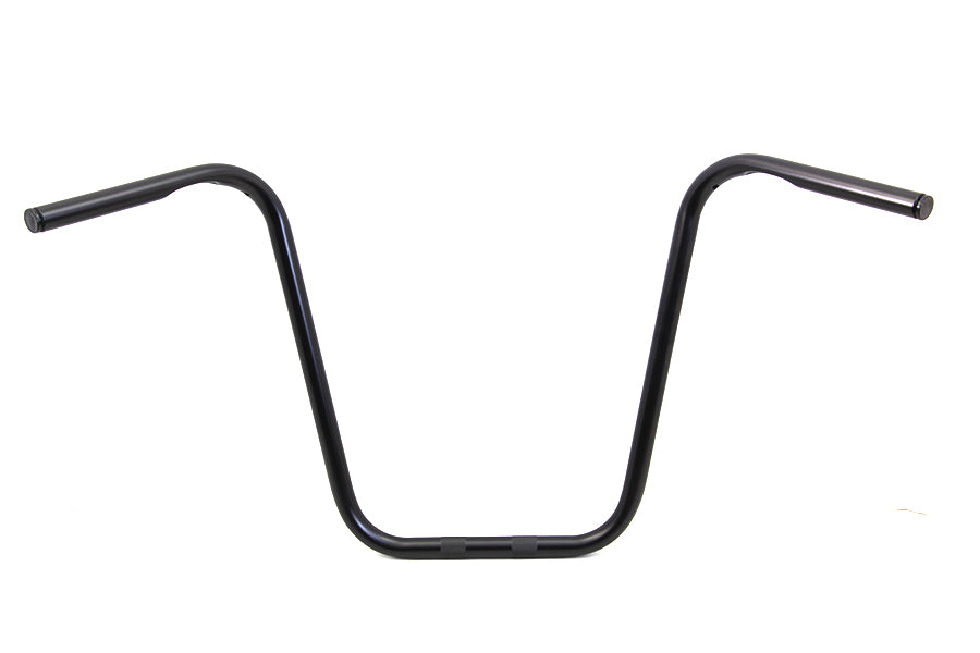 HARLEY 18 inch Ape Hanger Handlebar with Indents Black fits 1982-1984 FL,  1982-1984 FX,  1982-UP XL,  1984-2017 FXST,  1986-2017 FLST,  1982-1994 FXR,  1982-1994 FXR,  1991-2017 FXD,  1982-2007 FLT,  1987-2007 FLT,