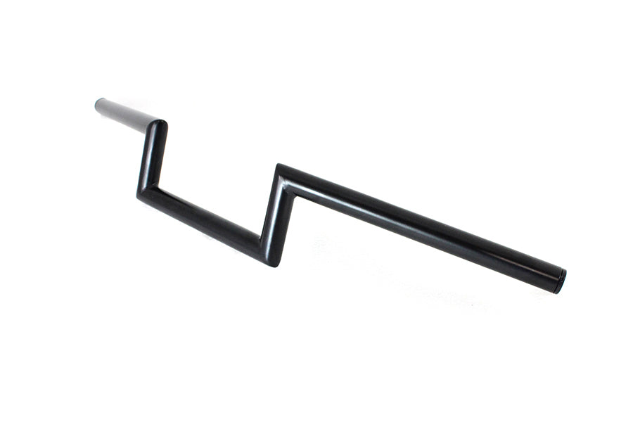 HARLEY 4 inch Z Handlebar without Indents Black fits 1982-1984 FL,   1982-1984 FX,   1982-UP XL,   1986-2017 FXST,   1984-2017 FLST,   1982-1994 FXR,