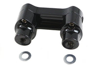 HARLEY 1-1/4 inch X 2 inch Riser Kit Black Fits 2015-UP FLT,