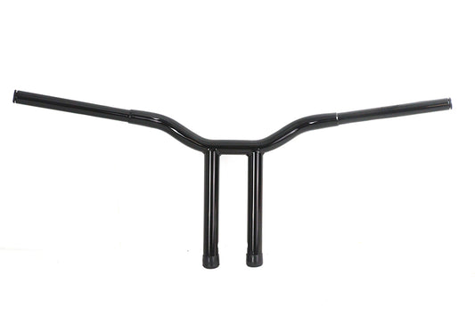 HARLEY 14 inch Combat Style Riser Handlebar Black Fits 0-  Custom, application