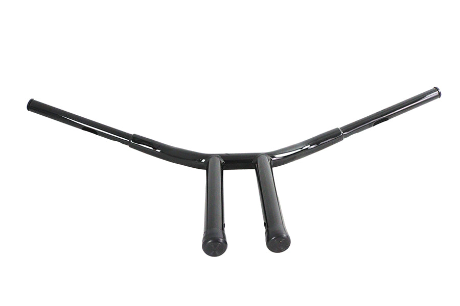 HARLEY 14 inch Combat Style Riser Handlebar Black Fits 0-  Custom, application