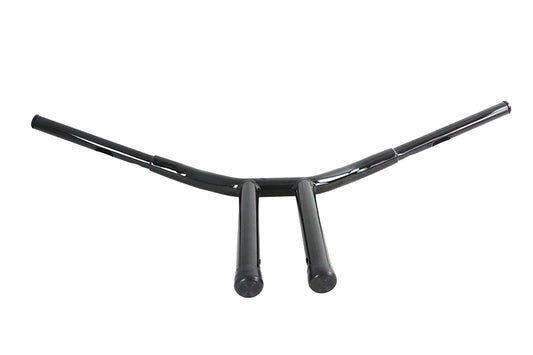 HARLEY 14 inch Combat Style Riser Handlebar Black Fits 0-  Custom, application