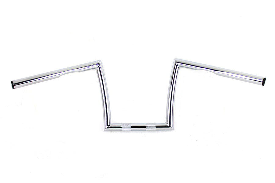 HARLEY 9 inch Curve Z Handlebar Chrome fits 0-  Custom,