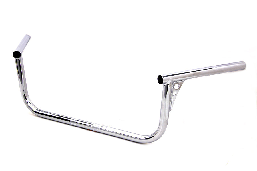 HARLEY 8 inch Glider Handlebar without Indents fits 1986-2013 FLH,