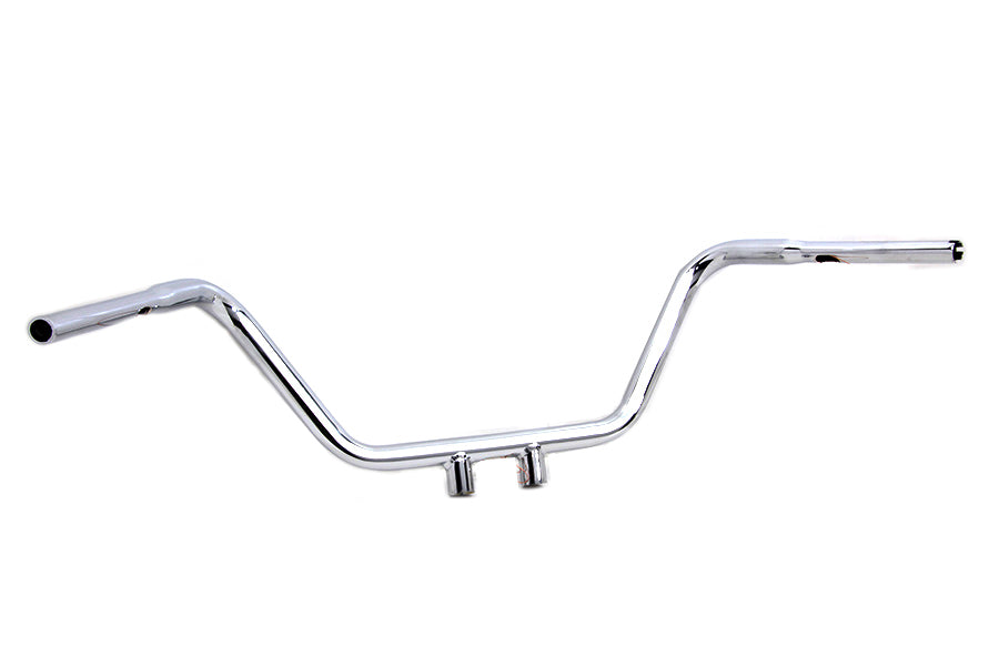 HARLEY 10 inch Chrome Bathtub Handlebar fits 1986-2013 FLH,