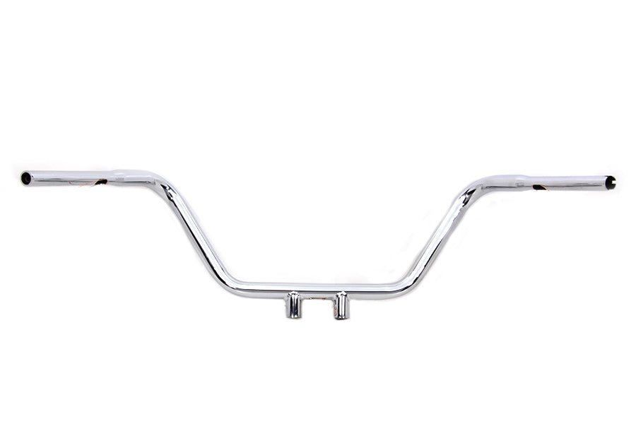 HARLEY 10 inch Chrome Bathtub Handlebar fits 1986-2013 FLH,