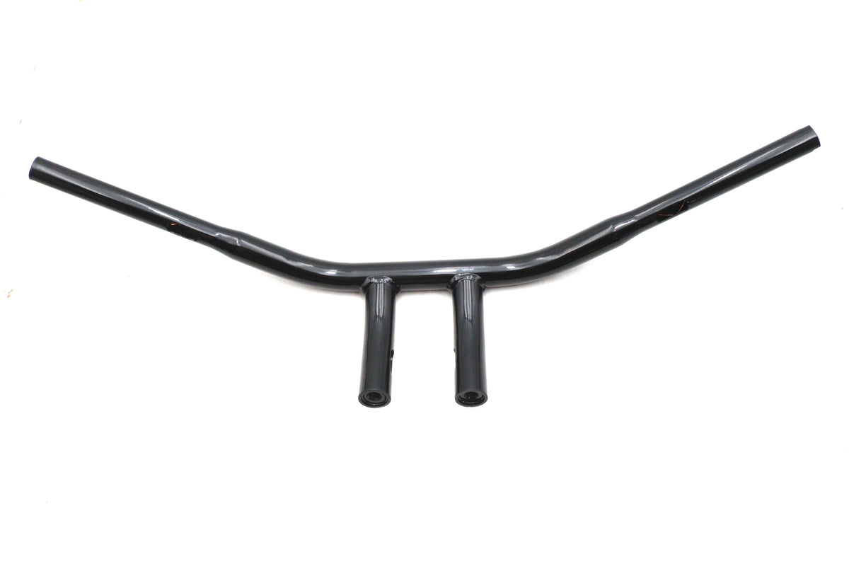 HARLEY 6 Zoll T-Bar Lenker Schwarz Passend für 1982-1984 FX, 1982-1984 FL, 1982-1994 FXR, 1982-1994