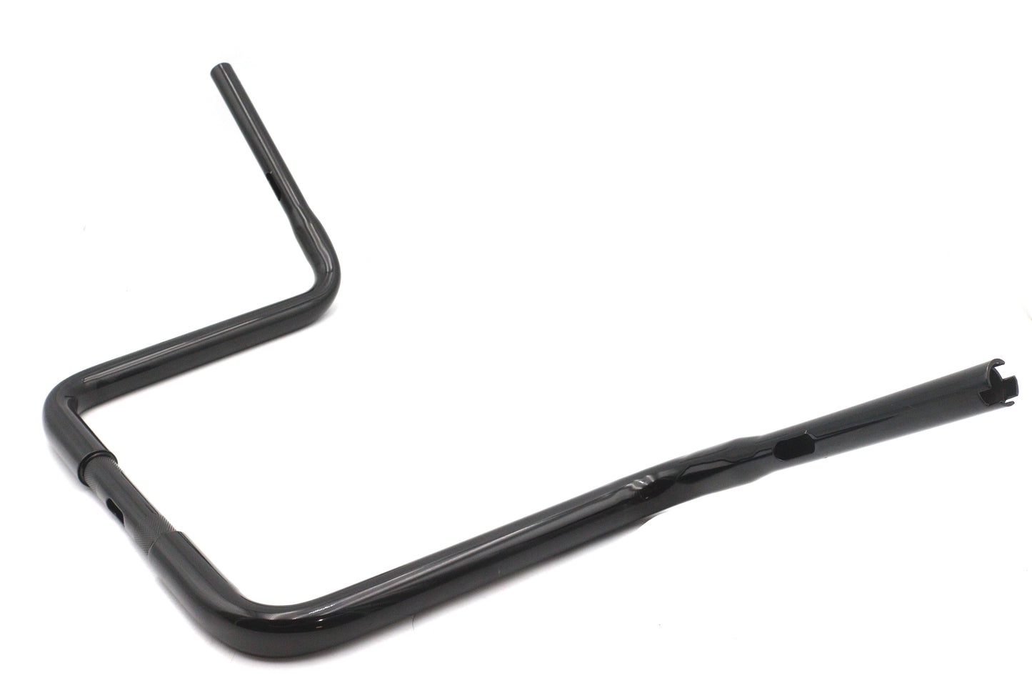HARLEY 14 inch Wide Body Ape Hanger Handlebar Black Fits 1982-1984 FL,   1982-1984 FX,   1982-UP XL,