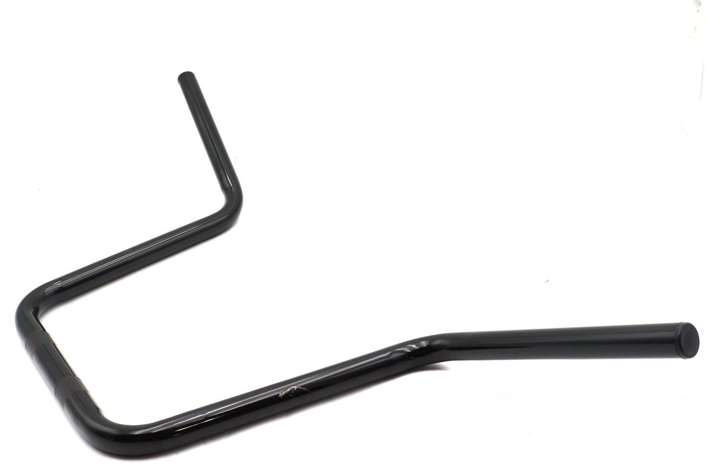 HARLEY Ultima 11-1/2 inch Ape Hanger Handlebar Black Fits 1987-1997 FLST,