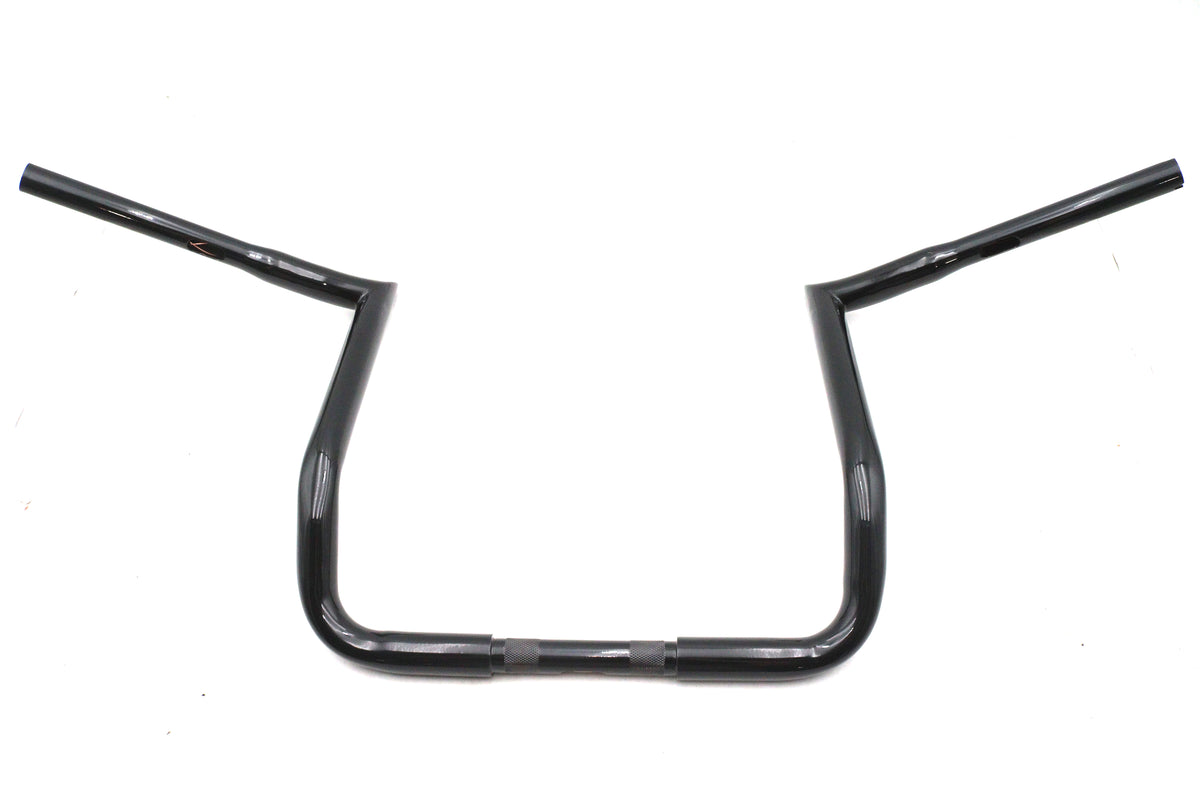 HARLEY Ultima 15 Zoll Monkey Lenker ohne Einkerbungen Schwarz passend für 2007-2015 FLT,