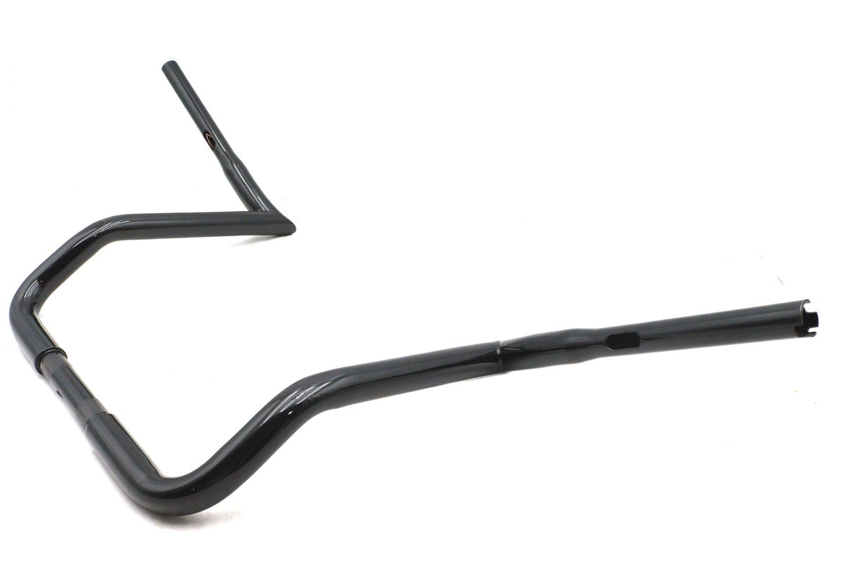 HARLEY Ultima 15 Zoll Monkey Lenker ohne Einkerbungen Schwarz passend für 2007-2015 FLT,