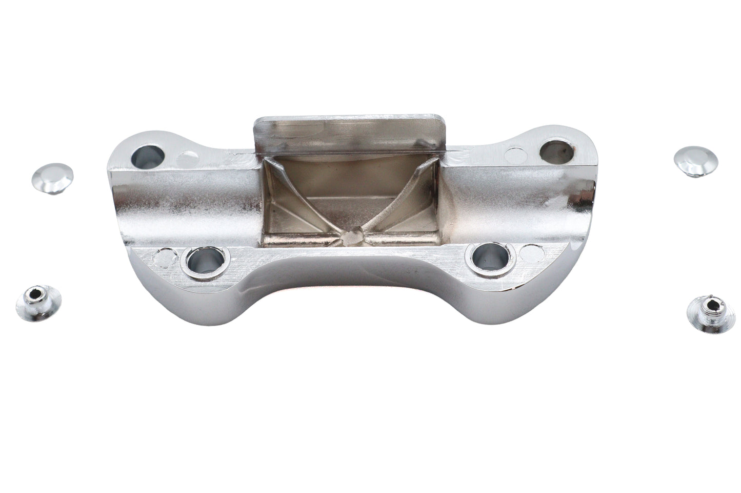 HARLEY Smooth Riser Top Clamp Chrome Fits 1973-1984 FX,   1982-1994 FXR,   1982-1994 FXR,   1984-UP