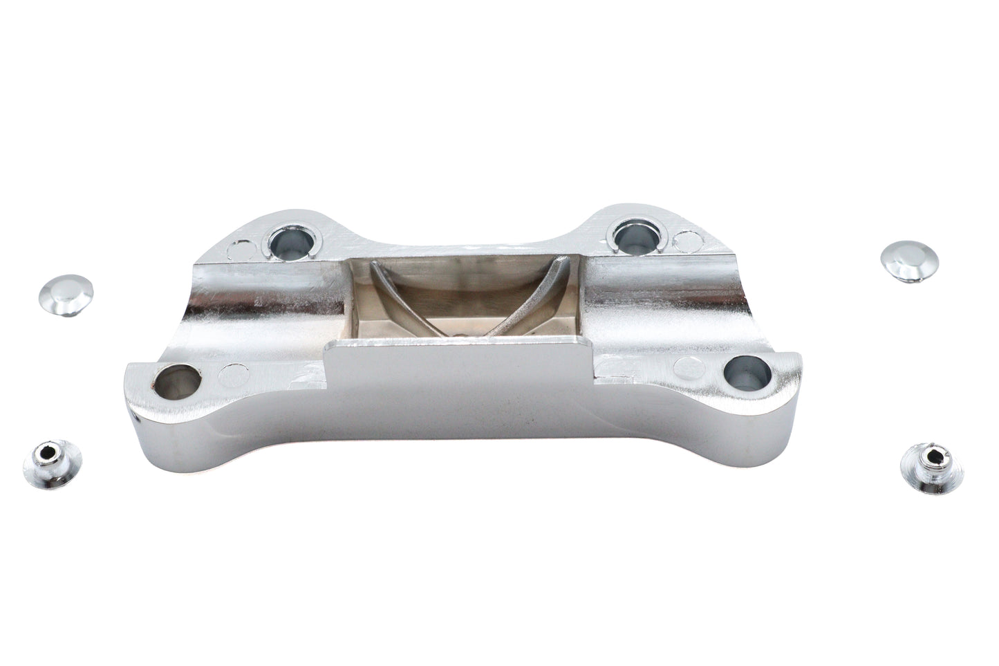 HARLEY Smooth Riser Top Clamp Chrome Fits 1973-1984 FX,   1982-1994 FXR,   1982-1994 FXR,   1984-UP