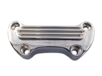 HARLEY Finned Riser Top Clamp Chrome Fits 1973-1984 FX,   1982-1994 FXR,   1982-1994 FXR,   1984-UP