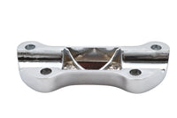 HARLEY Finned Riser Top Clamp Chrome Fits 1973-1984 FX,   1982-1994 FXR,   1982-1994 FXR,   1984-UP