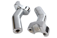 HARLEY 4-1/2 inch Pullback Riser Stem Chrome Fits 0-  Custom, application