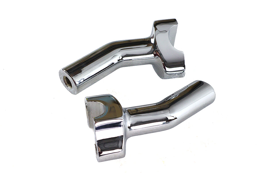 HARLEY 4-1/2 inch Pullback Riser Stem Chrome Fits 0-  Custom, application