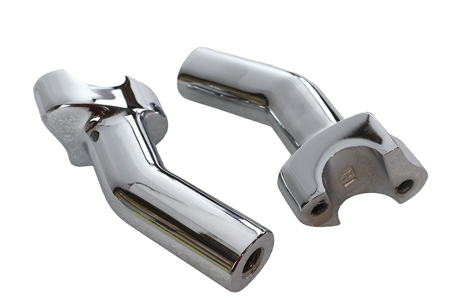 HARLEY 4-1/2 inch Pullback Riser Stem Chrome Fits 0-  Custom, application