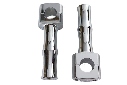 HARLEY 5 inch Post Riser Kit Chrome Fits 0-  Custom, application