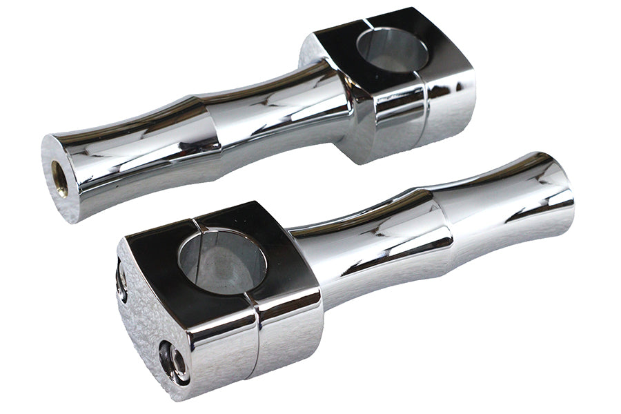 HARLEY 5 inch Post Riser Kit Chrome Fits 0-  Custom, application