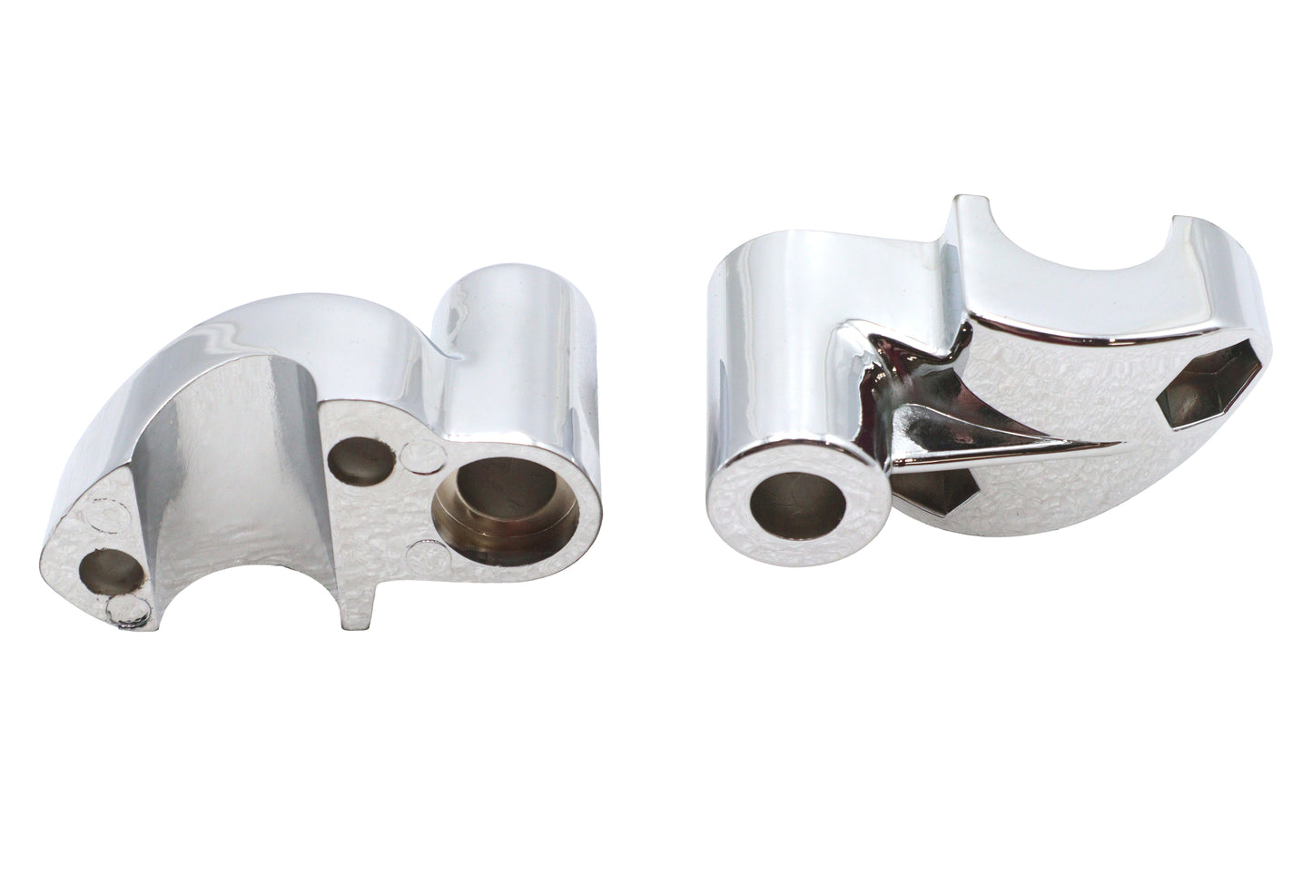 HARLEY Offset Riser Stem Set Chrome Fits 1986-1994 FXR,
