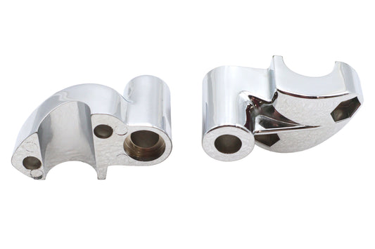 HARLEY Offset Riser Stem Set Chrome Fits 1986-1994 FXR,