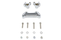 HARLEY 1-1/8 inch Riser Set Chrome fits 1977-1984 FX,   1984-1994 FXR,   1977-UP XL,