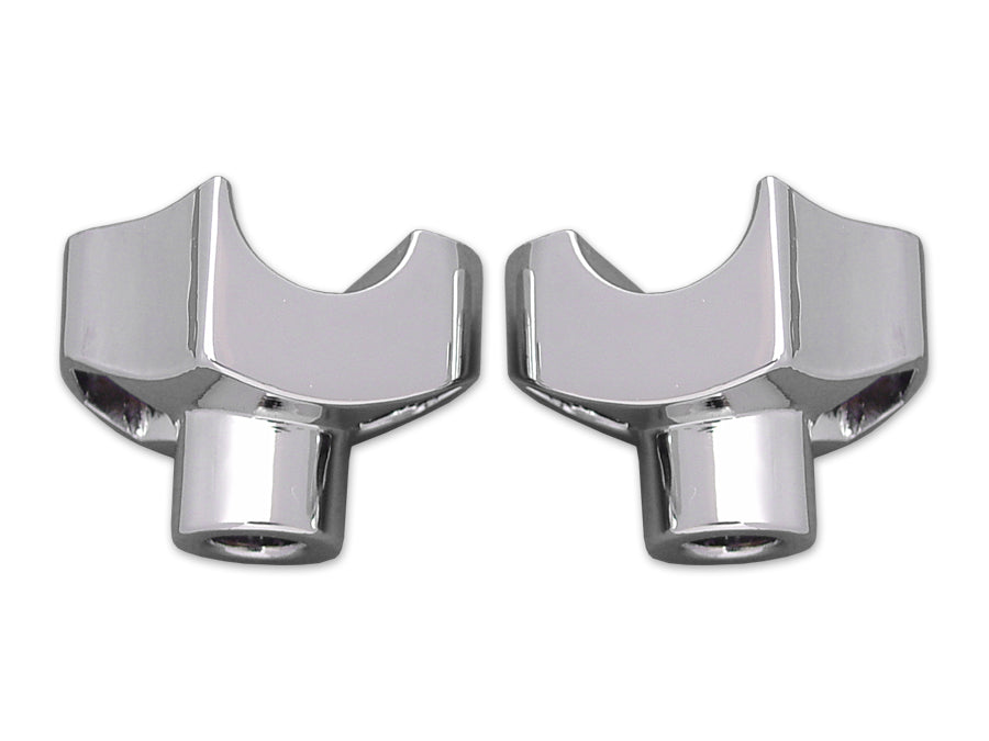 HARLEY Chrome Riser Stem Set Fits 1979-1984 FL,