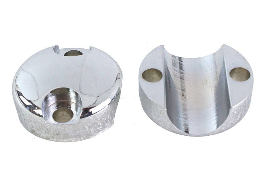 HARLEY Chrome Replica Glide Riser Top Set Fits 1949-1959 FL,