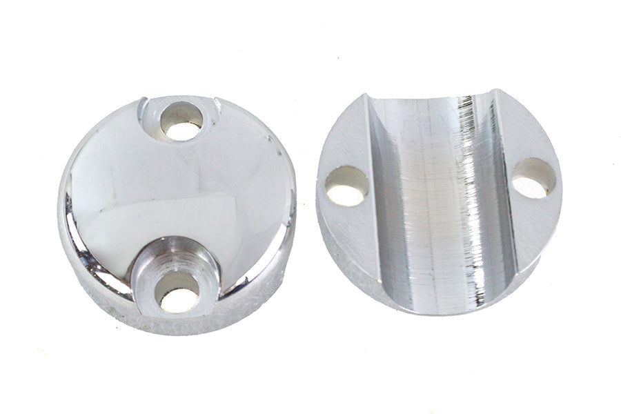 HARLEY Chrome Replica Glide Riser Top Set Fits 1949-1959 FL,