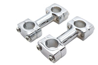 HARLEY 3 inch Dog Bone Riser Set Chrome Fits 0-  Custom, application